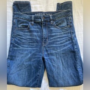 American Eagle High Rise Jeggings-super Stretch
